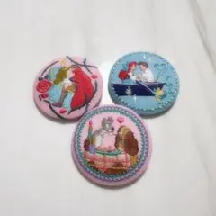 ディズニー 缶バッジ