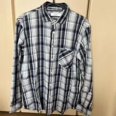 INHERIT チェックシャツ