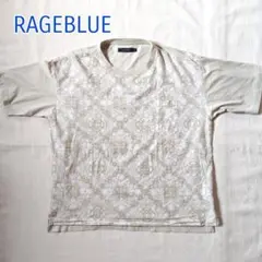 RAGEBLUE ベージュ 半袖Tシャツ