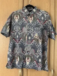 未使用JAVA BATIK アロハシャツ トロピカル柄 半袖