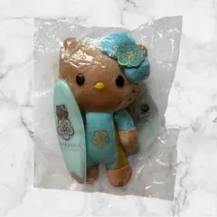 ハローキティ 日焼けキティ カハラホテル ブルーサーフ マスコット キーホルダー