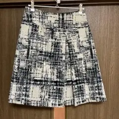 アナイ ツィード調台形スカート 36サイズ