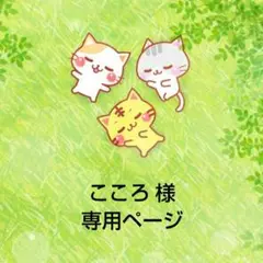 こころ様 リクエスト 2点 まとめ商品