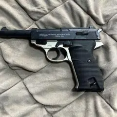 エアガン ワルサーp38 カスタム ヨネザワ ルパン三世 希少ヨネザワWalther 押し込み式エアーガンワルサーP38ルパン