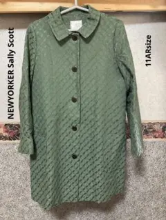 NEWYORKER Sally Scott トレンチコート グリーン 11AR