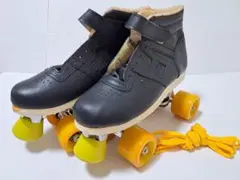 【未使用品、昭和レトロ】ハイカットローラースケート 1988年 24cm