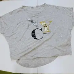 DREAMERS スパンコール Tシャツ H＆M