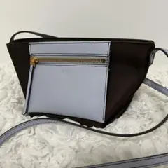 【美品】E’POR ロペエポール 撥水 D BAG mini ショルダーバッグ