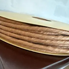未使用　エコクラフトラタン　マロン　40m