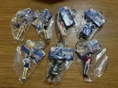 ルパン三世フィギュアキーホルダーコンプ7個セット
