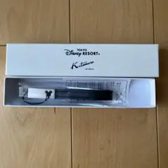 未使用　キタムラ　東京ディズニーリゾート ミッキーストラップ 赤　黒 東京ディズニーリゾート ミッキーマウス ストラップ 2体セット