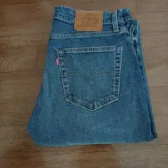 美品　Levi's ストレートデニム ブルーW32L73 ビックE
