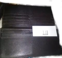 dunhill長財布 ダンヒル夏財布 ブラック黒