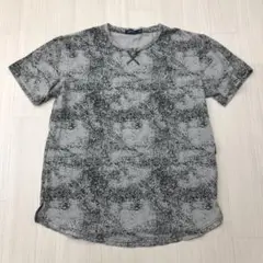 OSULOR 総柄 Tシャツ グレー XXL