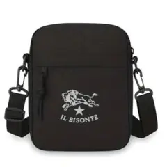 IL BISONTE ブラック ショルダーバッグ