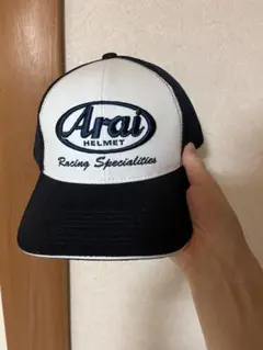 Arai アライヘルメット メッシュキャップ 非売品 帽子 アライ【Arai メッシュ キャップ】帽子 刺繍 アライヘルメット