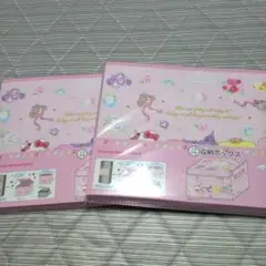 しまむら サンリオキャラクターズ フタ付き収納ボックス ２点SET