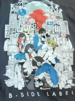 B-SIDE LABEL 息苦しい(黒)/Tシャツ Sサイズ