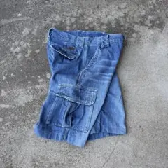 1990's Carhartt denim cargo half pants