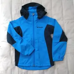 Columbia キッズジャケット Sサイズ 青