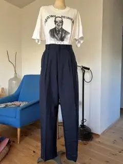 ビンテージスラックス　Ellen Tracy シルクスラックス