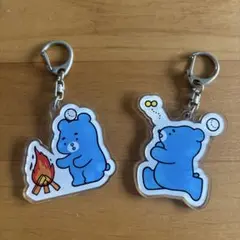えふたん　日ハム　アクリルキーホルダー2個