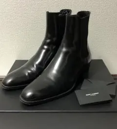 サンローラン クラシック ワイアット40 チェルシーブーツ