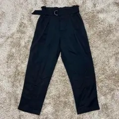 mystic ミスティック　パンツ　スラックス　ブラック　ボトムス　シンプル