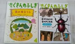 たくさんのふしぎ『森の舞台うら』『カブトムシの音がきこえる』