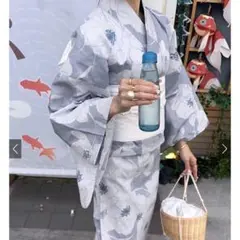 花柄浴衣セット[gi1412] 浴衣のみ