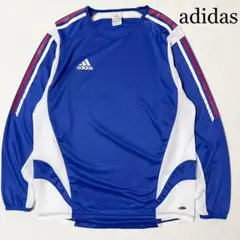 adidas アディダス フランスカラー サッカーシャツ ロングスリーブ L