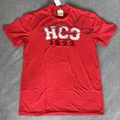 新品未使用‼️赤 プリント Tシャツ 1922 HCO