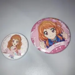 アイカツ　花やしき　バースデー　缶バッジ　あかり