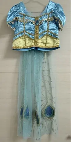 ジャスミン風衣装 140 ケープ・ヘアバンド付き