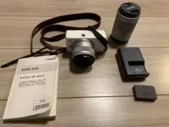 Canon EOS M10 Wズームキット WH 値段交渉可