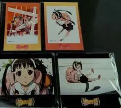 物語シリーズ ブロマイド ステッカー 八九寺真宵 4種セット