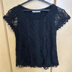 31 Sons de mode ブラックレーストップス
