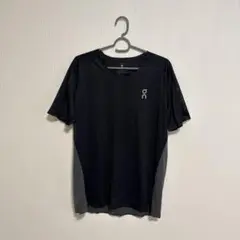 ON ショートスリーブTシャツ ブラック/グレー