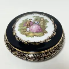し*ん様 フランス　リモージュ猫置物2匹LIMOGES カステル/金彩花柄 /ア Amazon.co.jp: リモージュ LIMOGES CASTEL 22K 金 絵皿 小物入れ