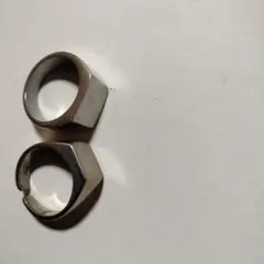 金属製 六角形リングセット