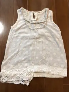 nino ドット柄 タンクトップ 120cm