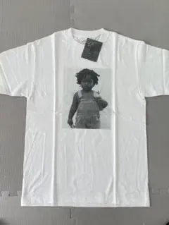 Filphies フィルフィーズ/内藤カツ　フォトTシャツ　白　Ｍ　BK