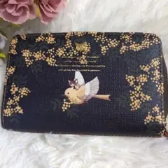 ★新品★ BebeDayan ベベダヤン ２つ折り財布 小手鞠とカナリア