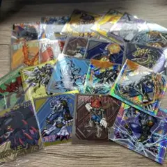 デジモン 紋章グミ ウエハース シール セット