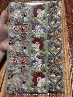 インド刺繍リボン　1m×3本セット