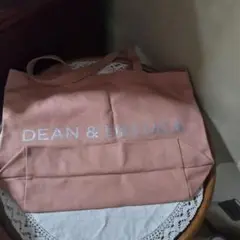 DEEN&DELICA 期間限定エコバック (大)くすみカラーのピンク