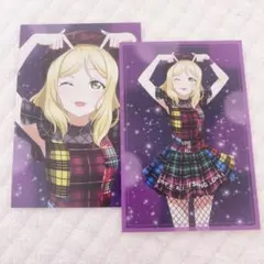 ラブライブサンシャイン 小原鞠莉 タワレコ ポストカード