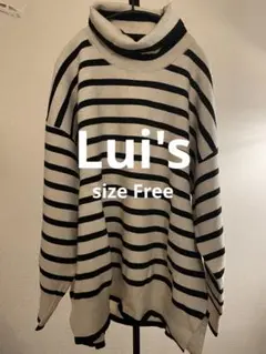 Lui's オーバーサイズニット sizeフリー