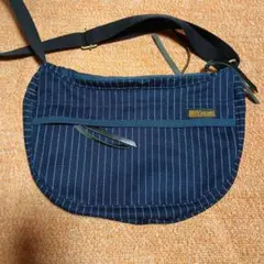 専用品　アイアンハート　ショルダーバッグ　ブラック×レッドステッチ 専用品 アイアンハート ショルダーバッグ ブラック×レッド