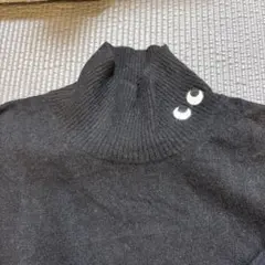 UNIQLO ANYA HINDMARCH ハイネックセーター XXL ブラック